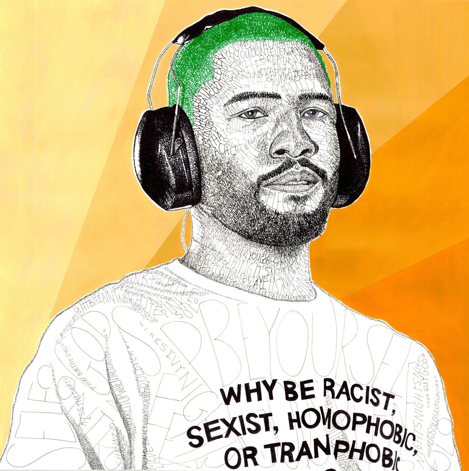 Frank Ocean Lyric Piece | CJ MONET ART